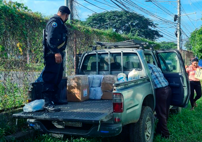 Entrega Material Verificación Ciudadana Nicaragua