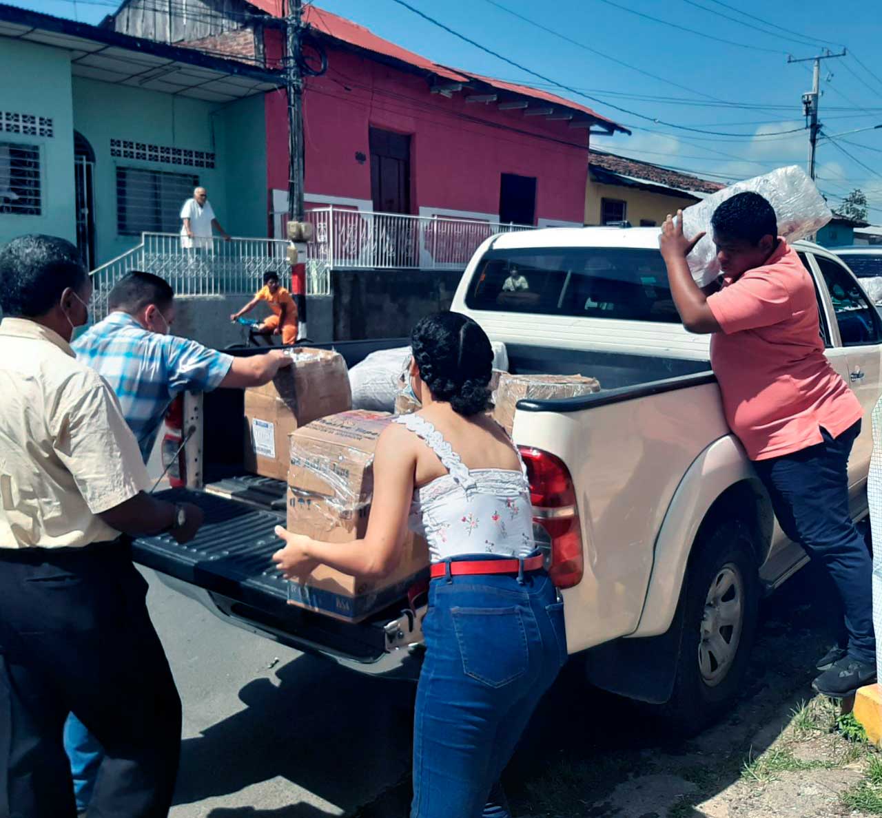 Entrega Material Verificación Ciudadana Nicaragua