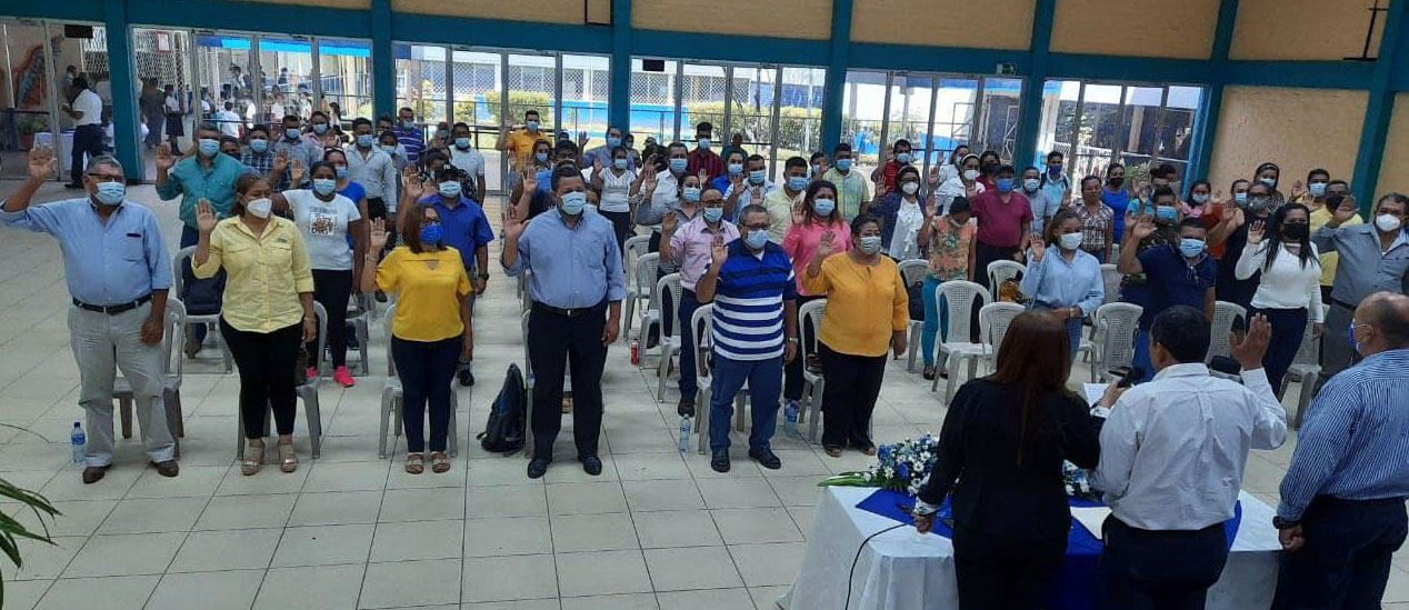 Juramentación Consejos Electorales Municipales de Chinandega