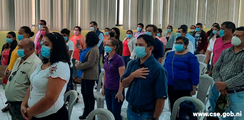 Juramentación Consejos Electorales Municipales Jinotega