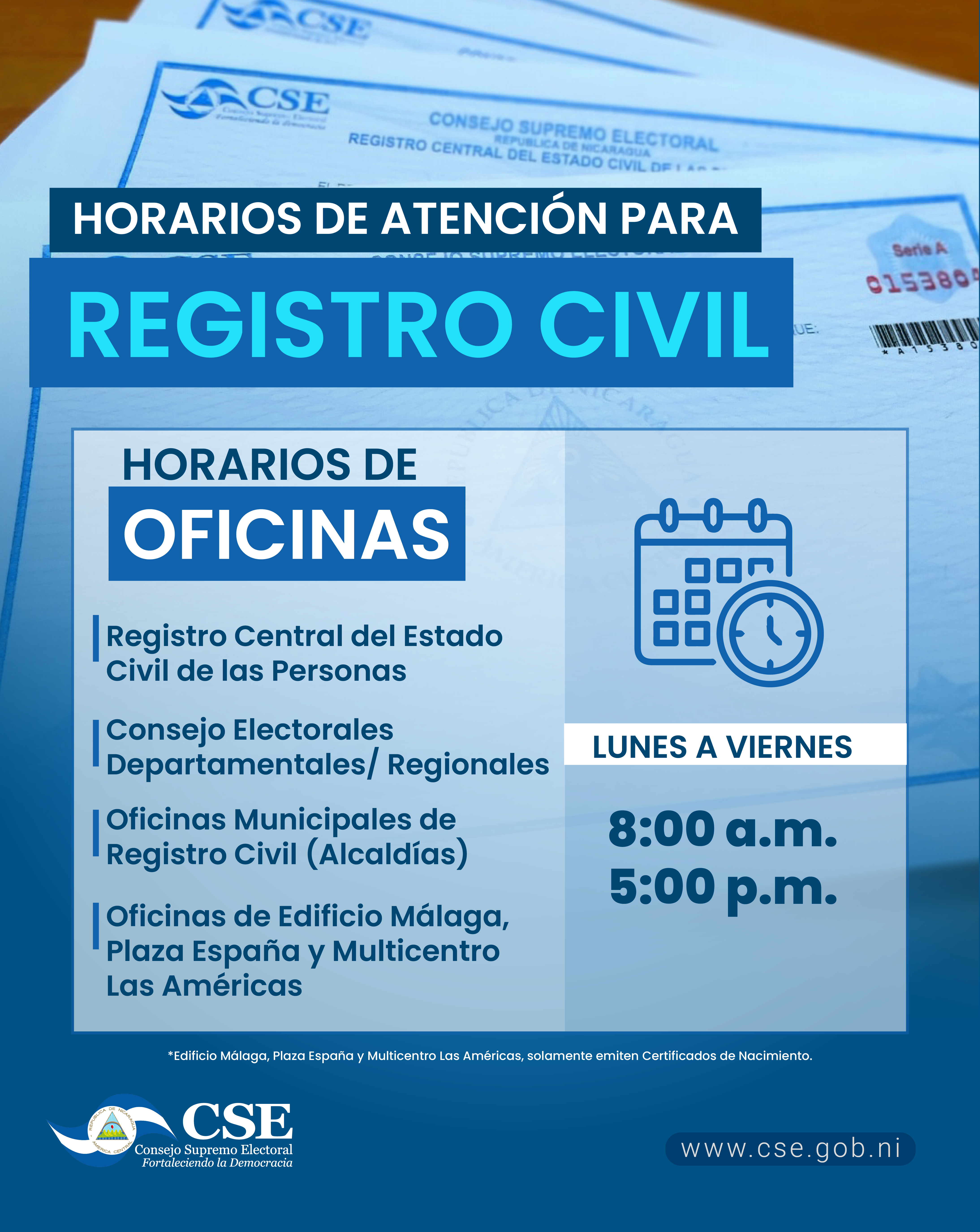 Horarios-Registro-Civil-CSE-Nicaragua