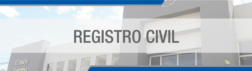 Trámites y Servicios Registro Civil