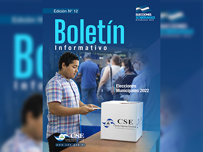 boletin 12 elecciones municipales 2022